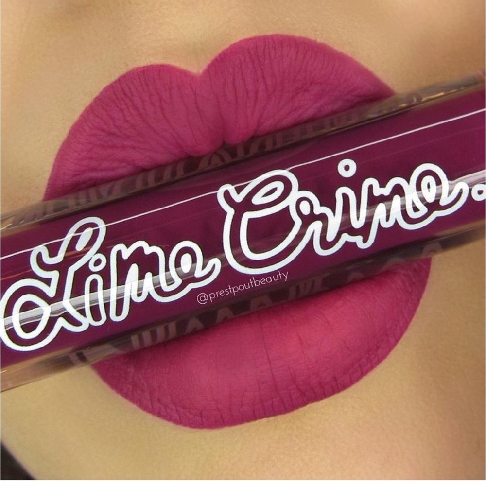 Lime Crime Plushies Soft Matte Liquid Lipstick in Gum Drop BNIB